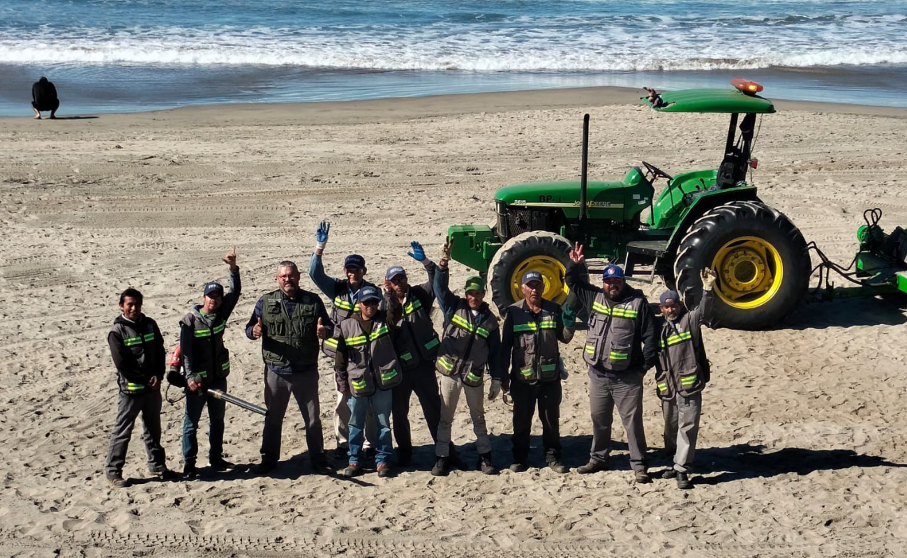 Recolectan 900 toneladas de basura en playas municipales