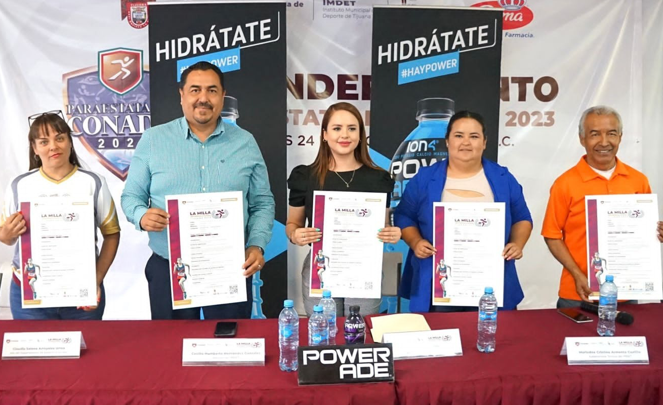 Presentan convocatoria para la Milla Internacional Tijuana 2023