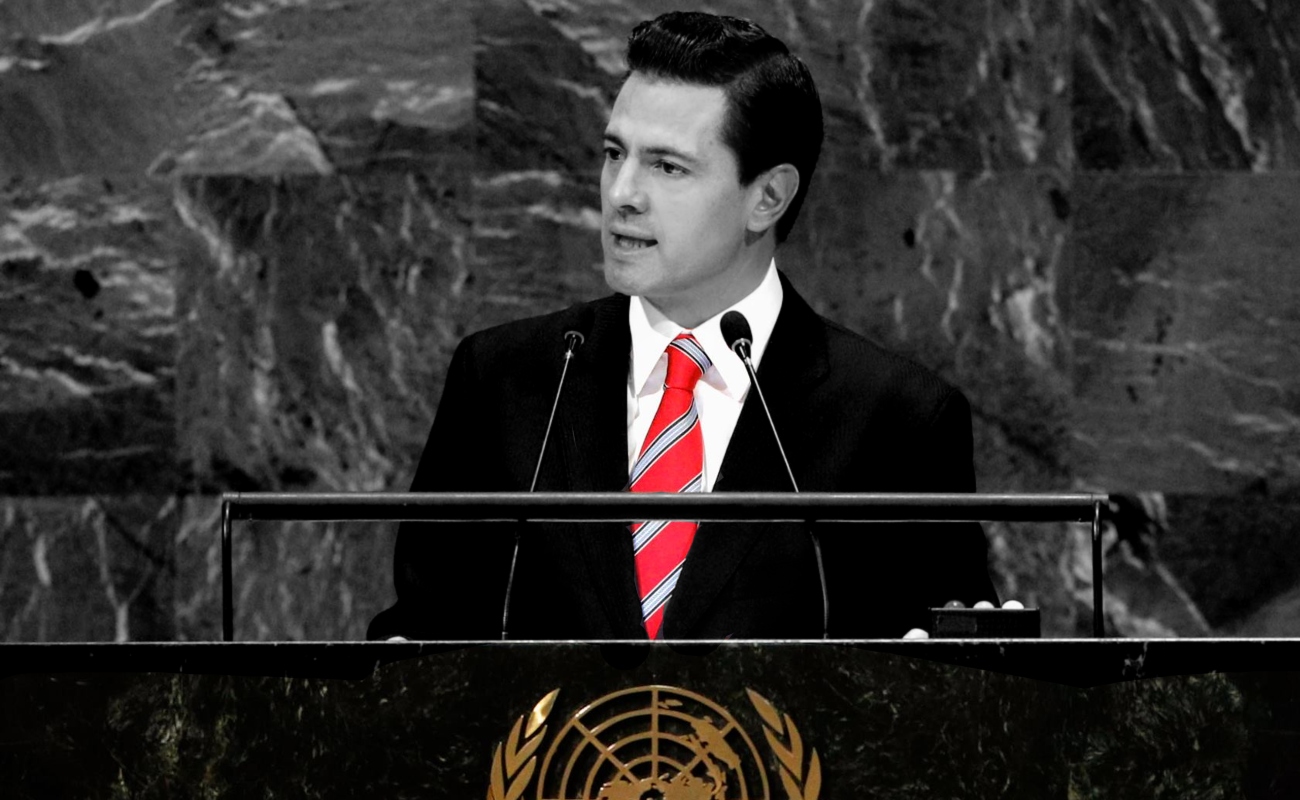 Pide Peña Nieto en la ONU atender el tráfico de armas