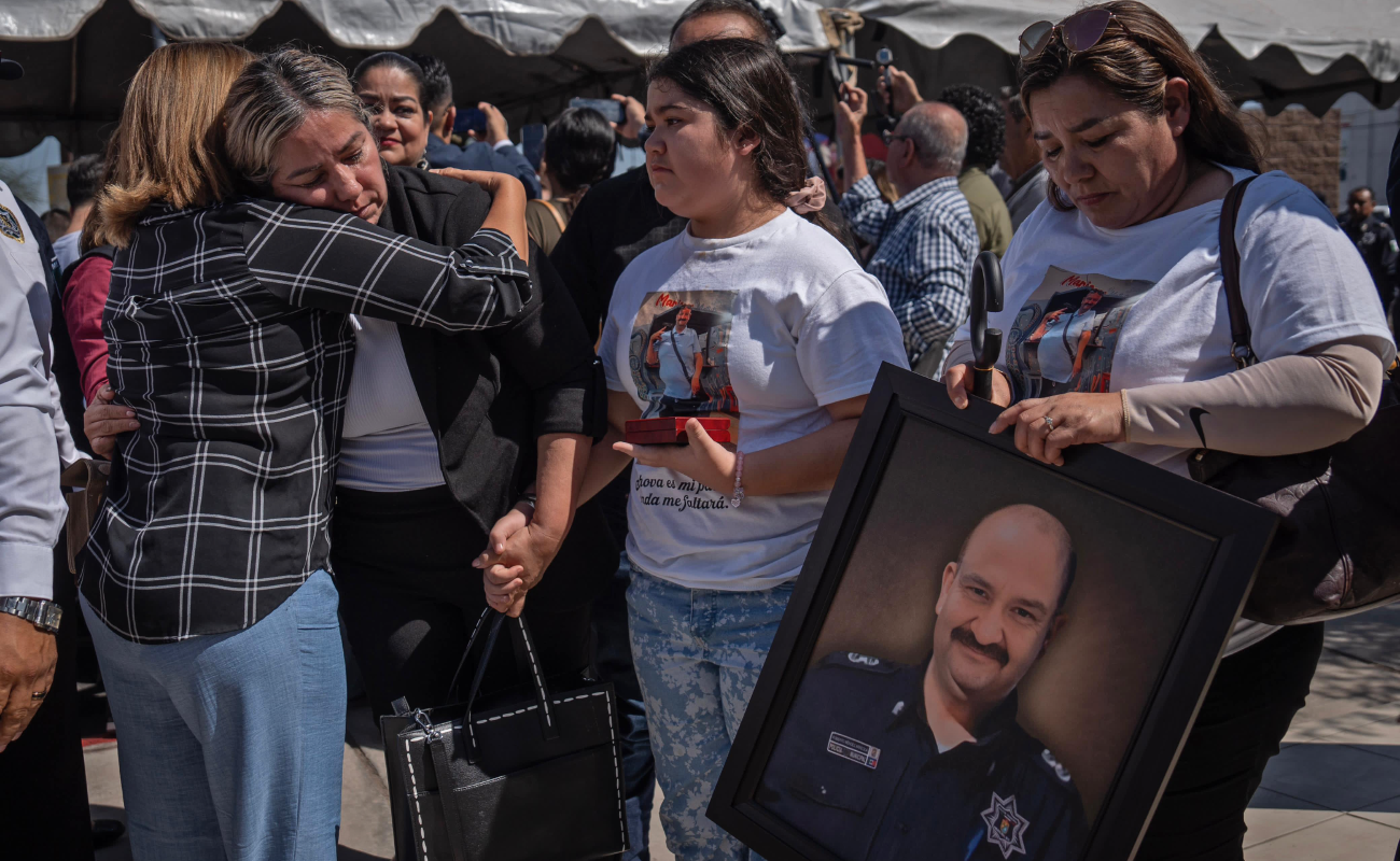 Despiden con honores a Subcomandante de la Policía Municipal