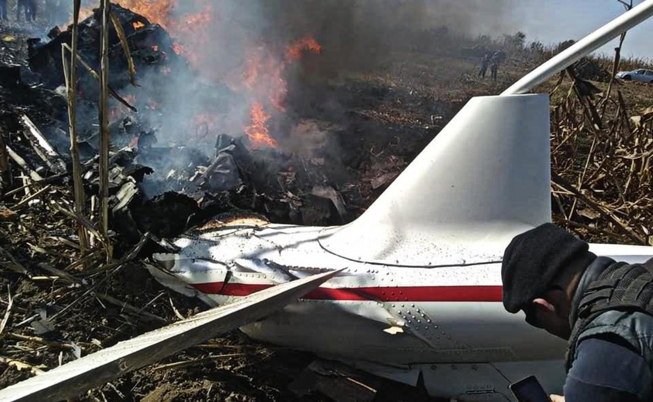 Se desploma aeronave en Puebla; reportan muerte de la gobernadora y Rafael Moreno Valle