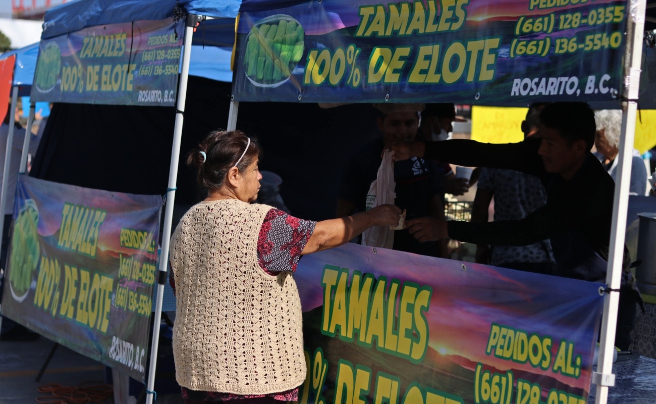 Realizan exitosa Feria del Tamal en la Casa Municipal
