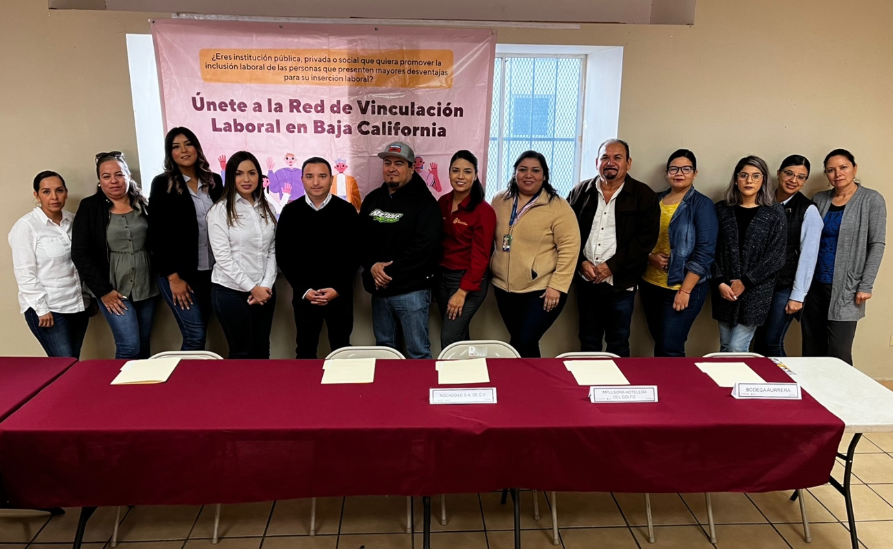Instala Secretaría del Trabajo Red Estatal de Vinculación Laboral en San Felipe