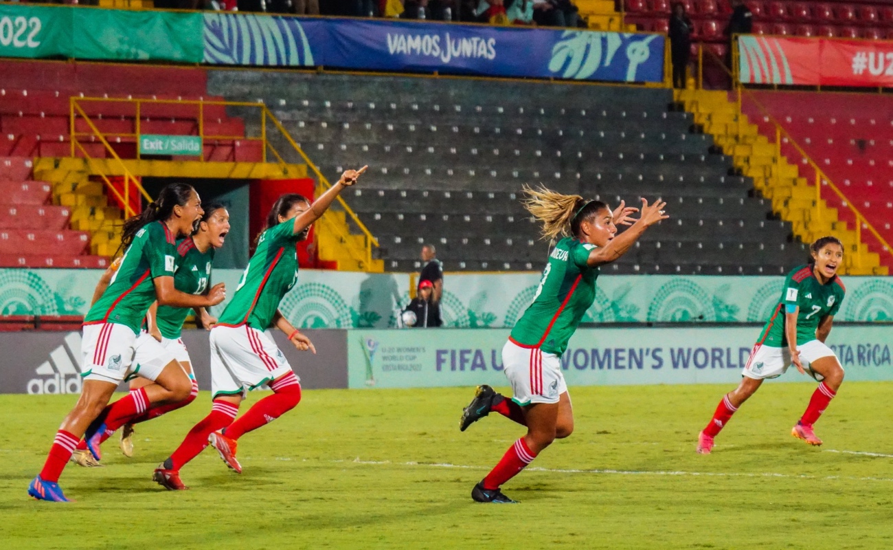 Avanza México a cuartos de final en Mundial Femenil Sub 20