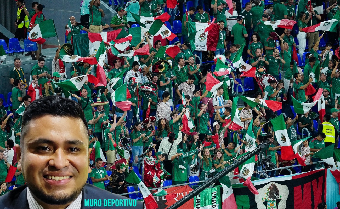 La afición mexicana va contra el mundo