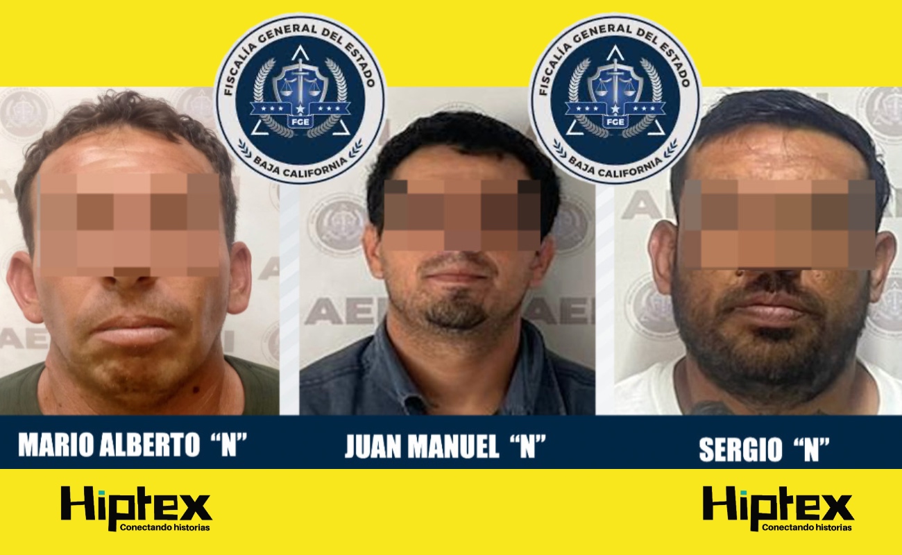 Procesan penalmente a tres por diversos delitos en Ensenada