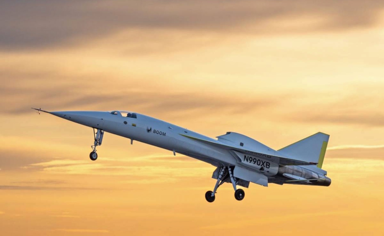 El Boom XB-1: El Avión Supersónico Completa con Éxito su Segundo Vuelo de Prueba