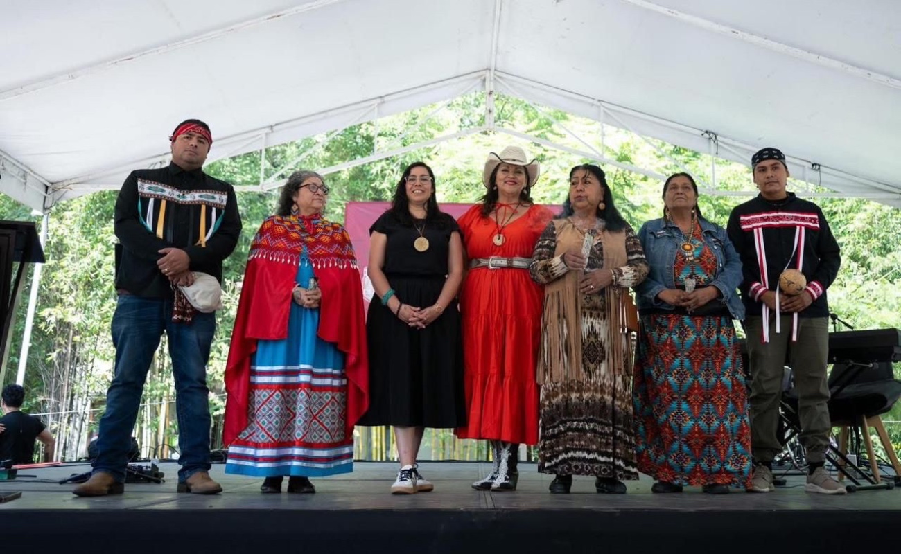 Los pueblos yumanos encabezan la presencia cultural de Baja California En Los Pinos