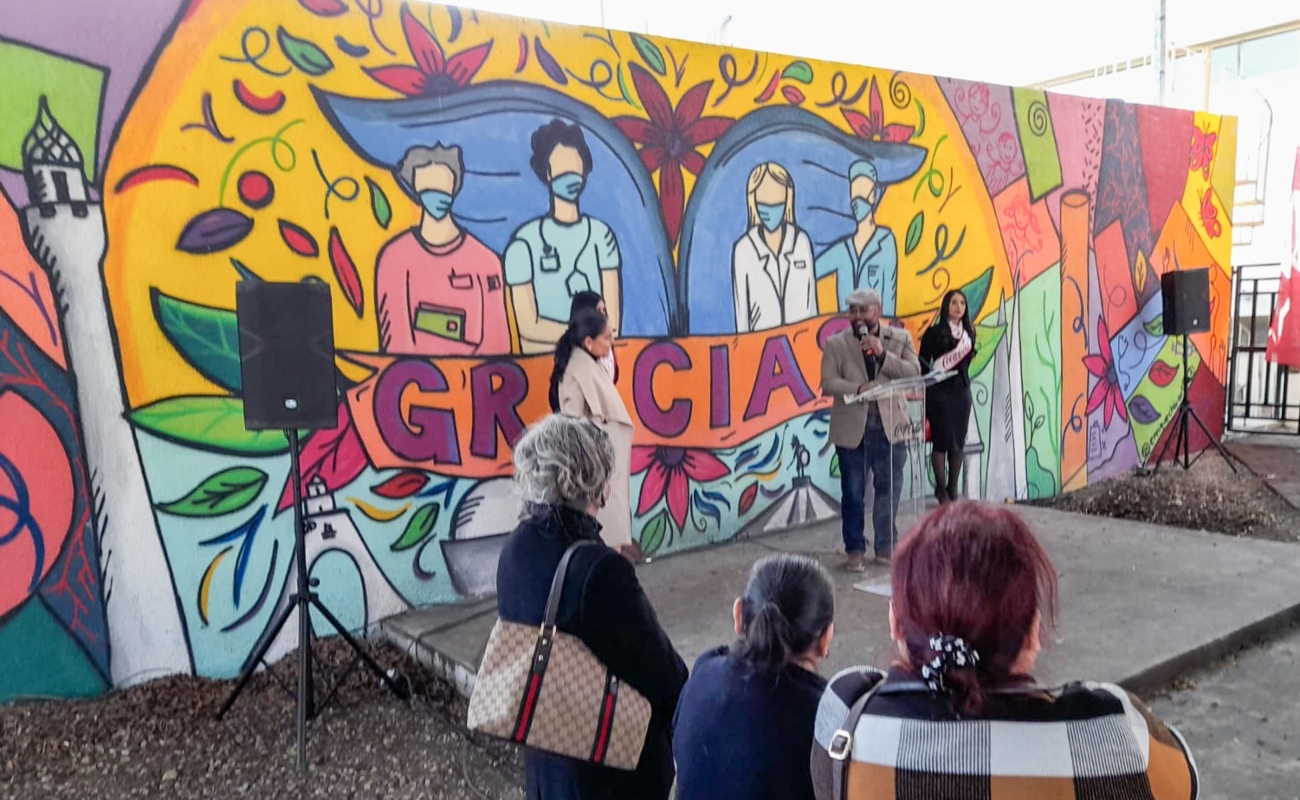 Inauguran en el Hospital General de Tijuana mural “El amor multiplica”