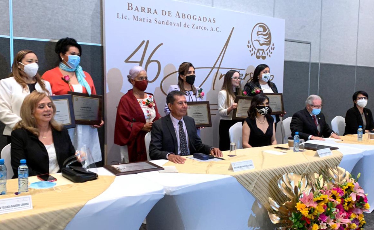 Celebra Barra de Abogadas “Lic. María Sandoval de Zarco” 46 años de su fundación