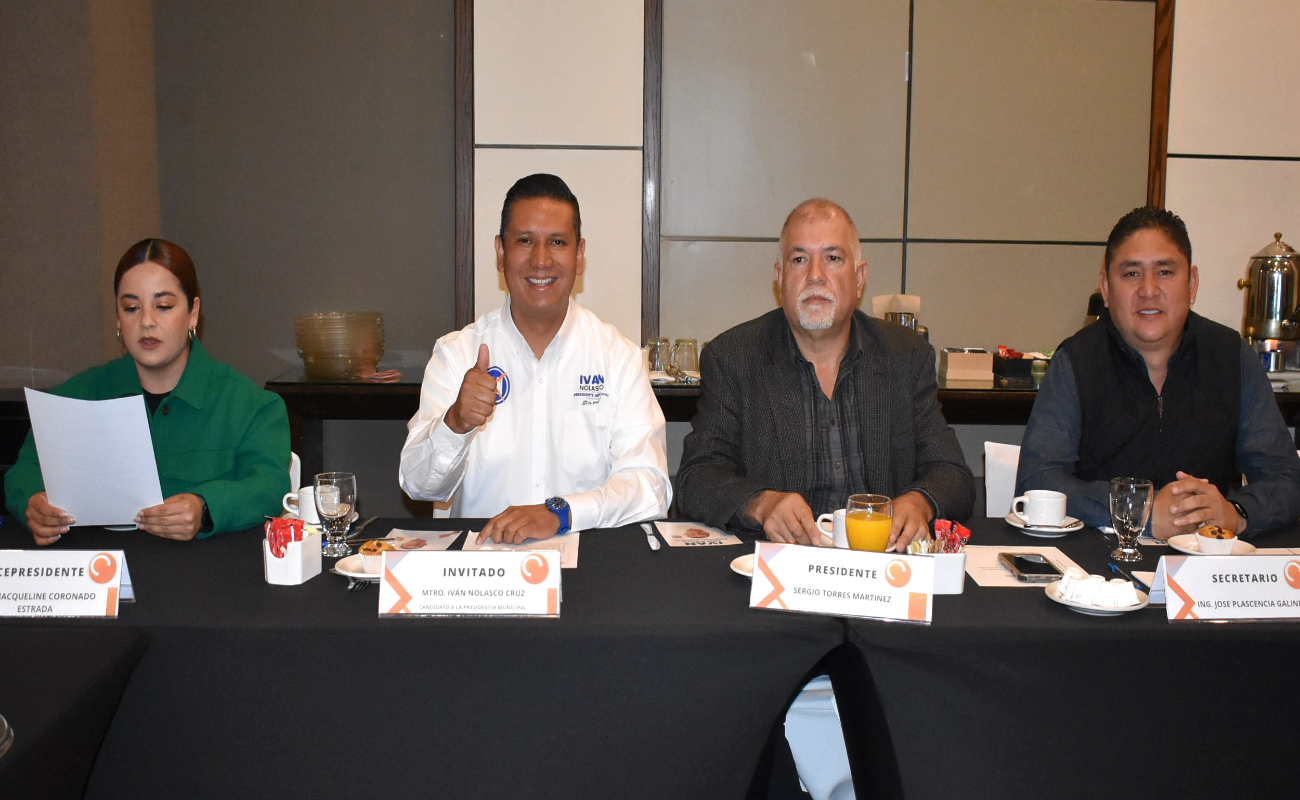 Presenta Iván Nolasco propuesta electoral a miembros de COMICE