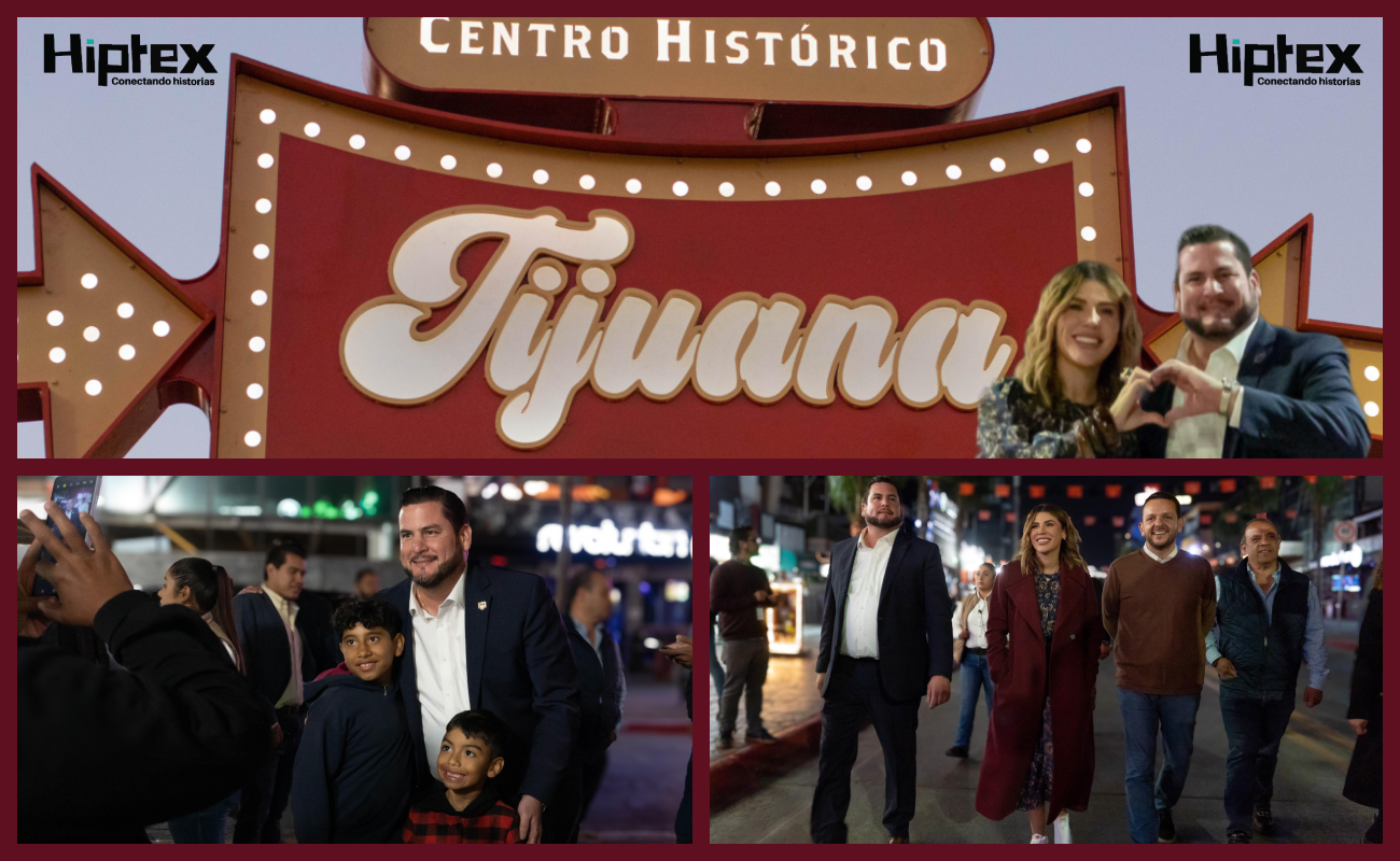 Devela alcalde Ismael Burgueño Puerta al Centro Histórico de Tijuana