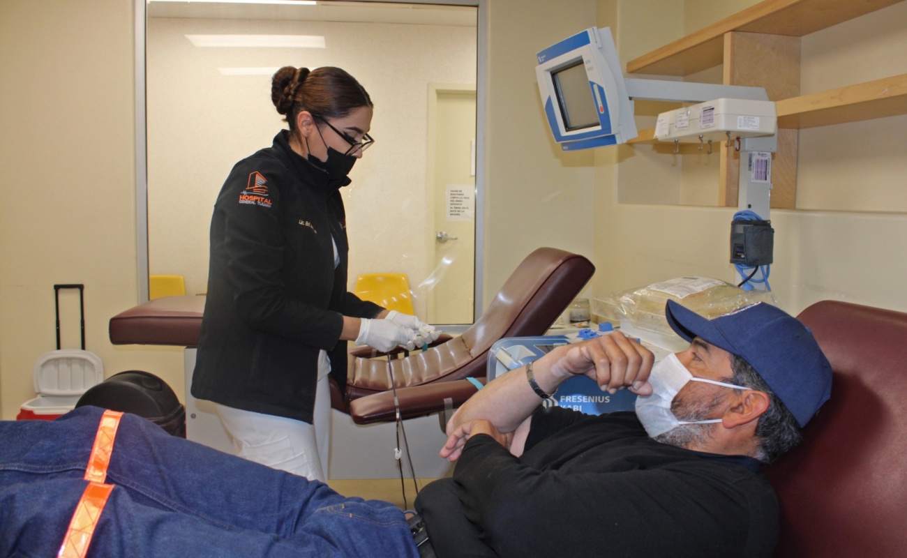 Invita Hospital General de Tijuana a la comunidad a donar sangre de manera altruista