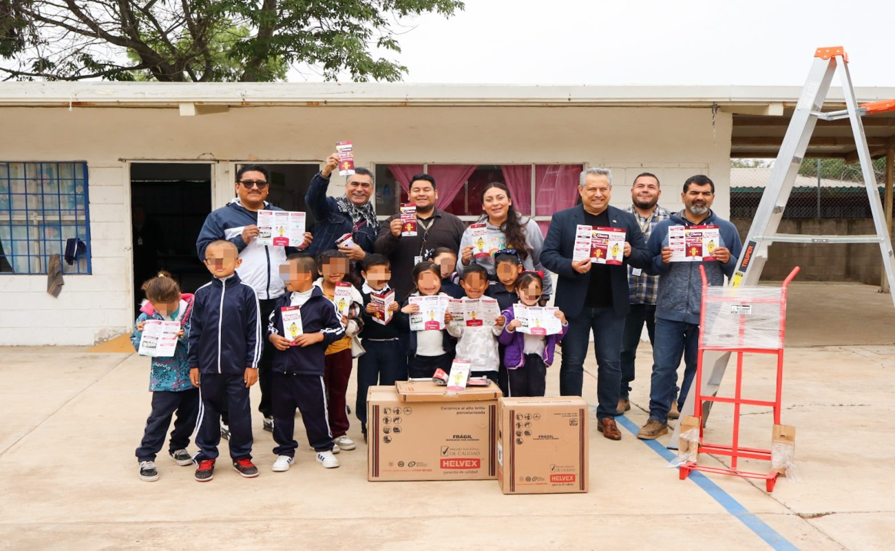 Reconoce Secretaría de Educación a planteles de Rosarito por el uso eficiente de agua y electricidad