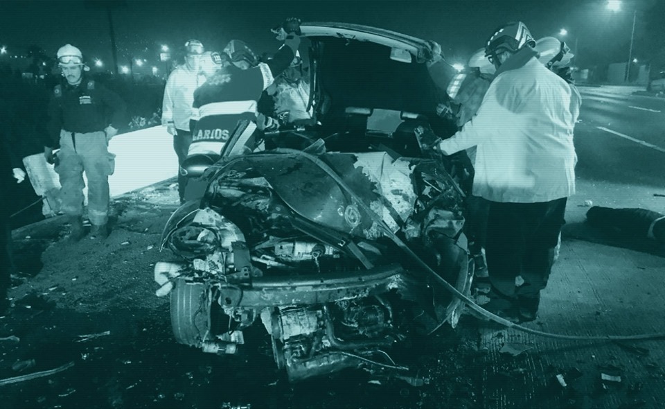 Identifican a jóvenes fallecidos en accidente de la madrugada en Vía Rápida