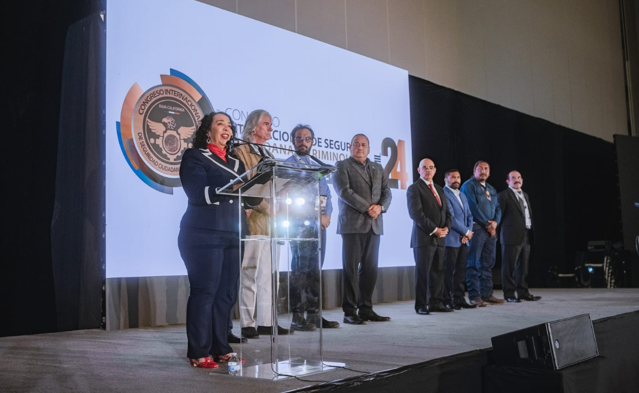 Inaugura alcaldesa Araceli Brown Congreso Internacional de Seguridad Ciudadana y Criminología 2024