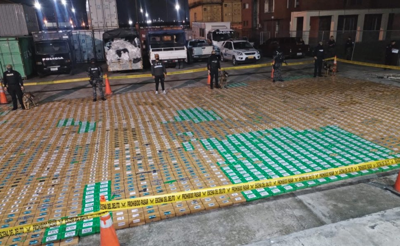 Decomisan en Ecuador seis toneladas de cocaína con destino a Ensenada