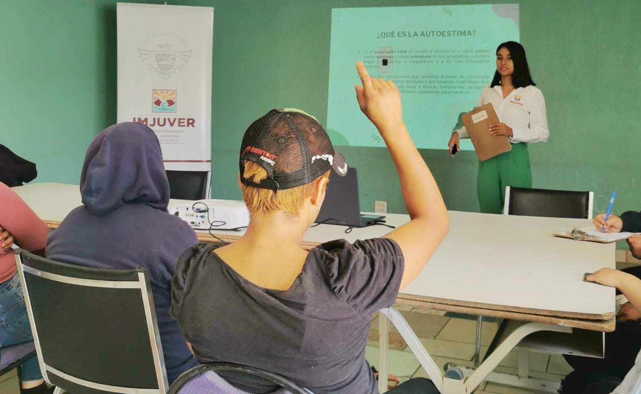 Imparten taller de autoestima a internas del Crread Cañón Rosarito