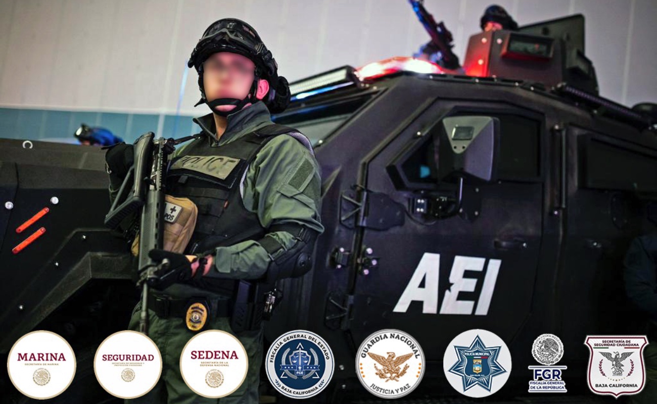 Aseguran mini arsenal y detienen a cuatro presuntos criminales en San Felipe