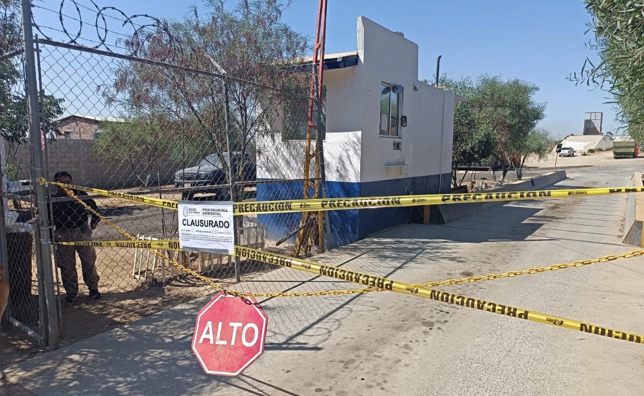 Procuraduría de Protección al Ambiente clausura relleno sanitario de Tecate