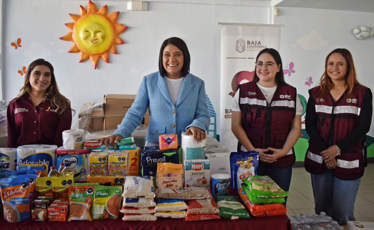Envía DIF BC a brigada humanitaria en Guerrero