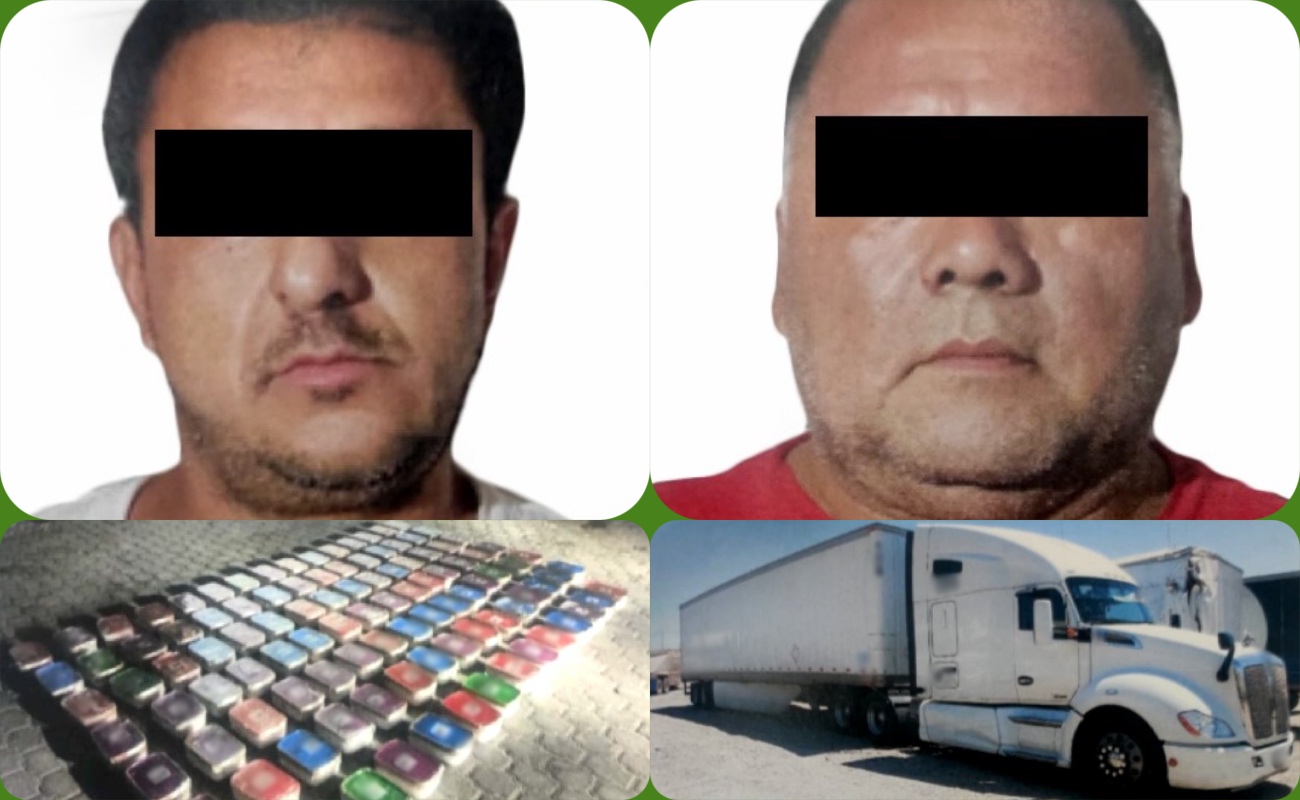 Dejan en prisión a sujetos asegurados por transportar 300 kilos de metanfetamina
