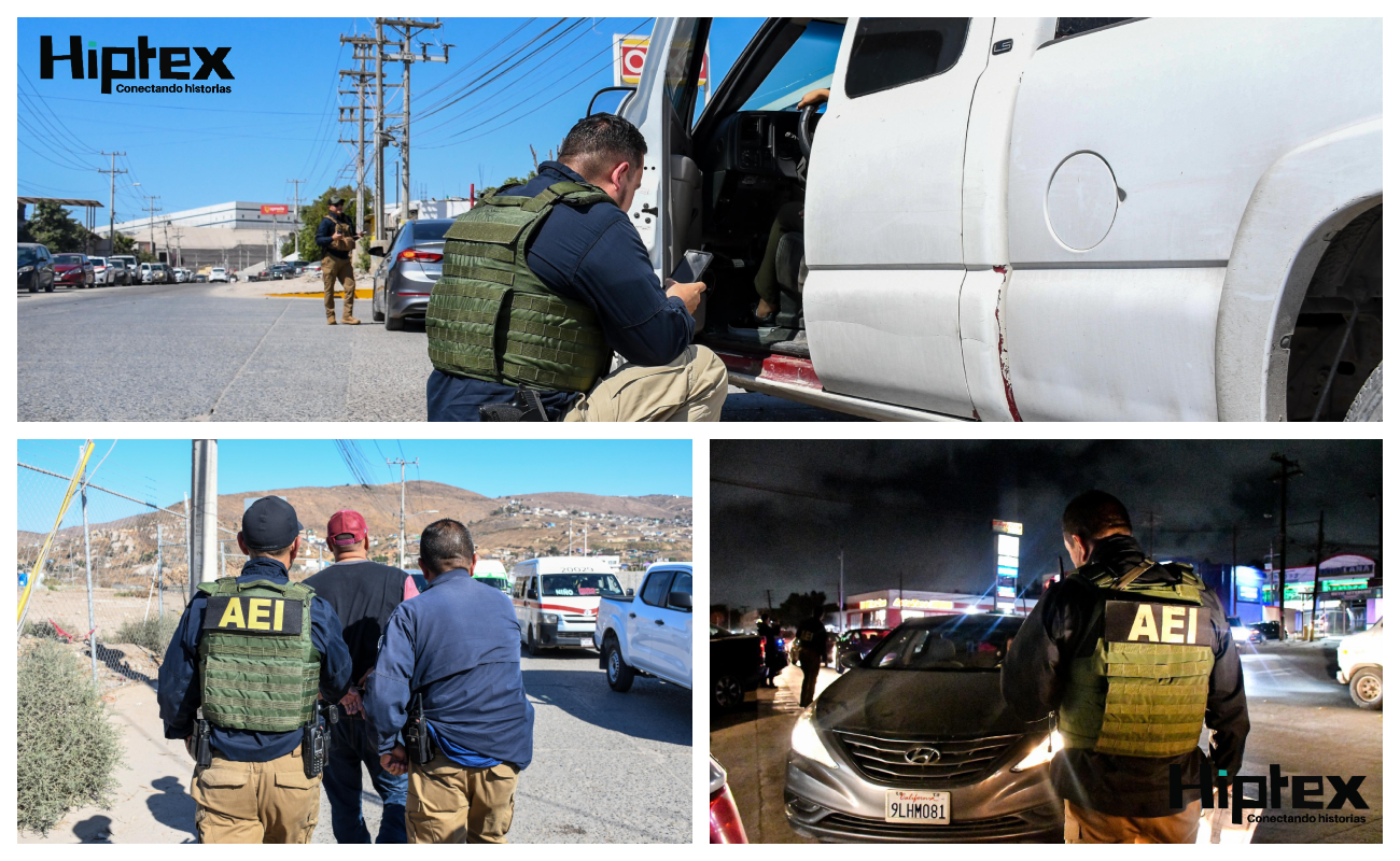 Realiza FGE Semana de Operativos en Tijuana para combatir el robo de vehículos