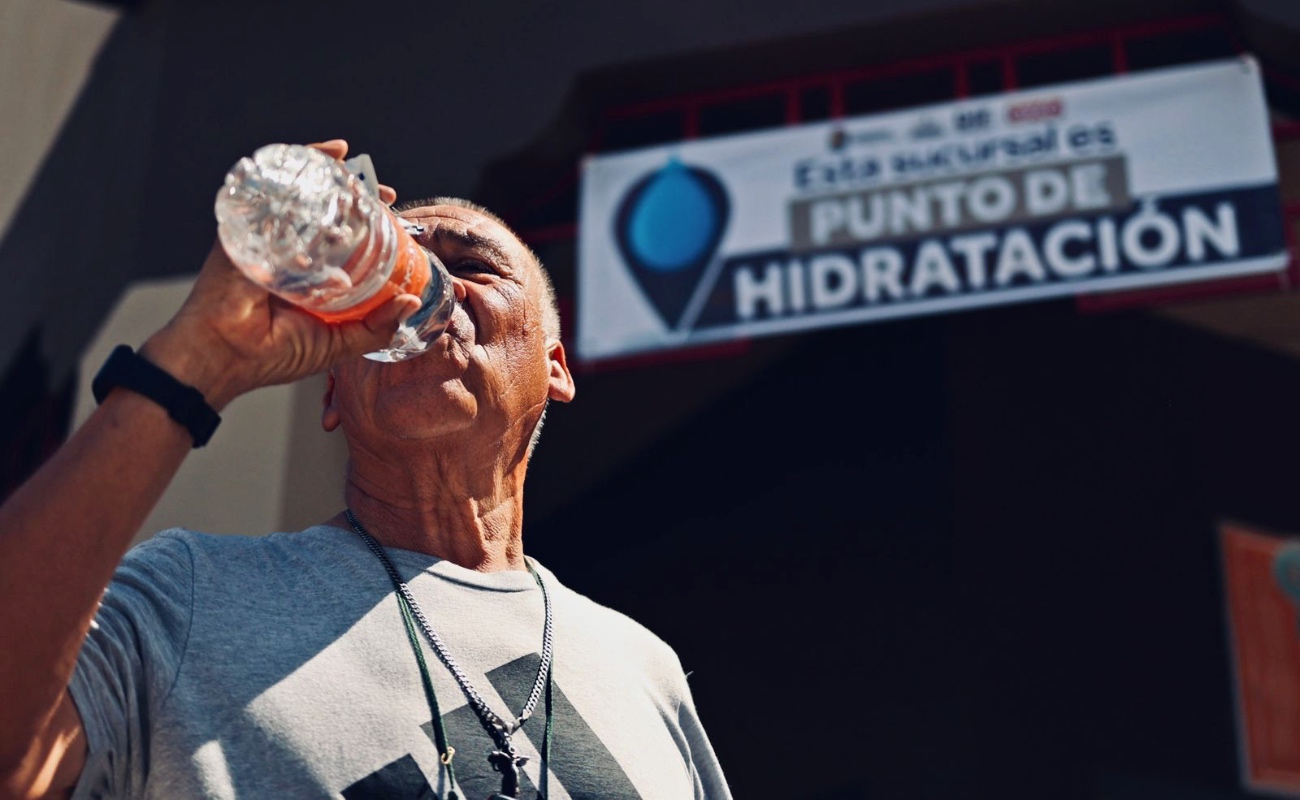 Exhortan a intensificar medidas preventivas por máximas de 49°C