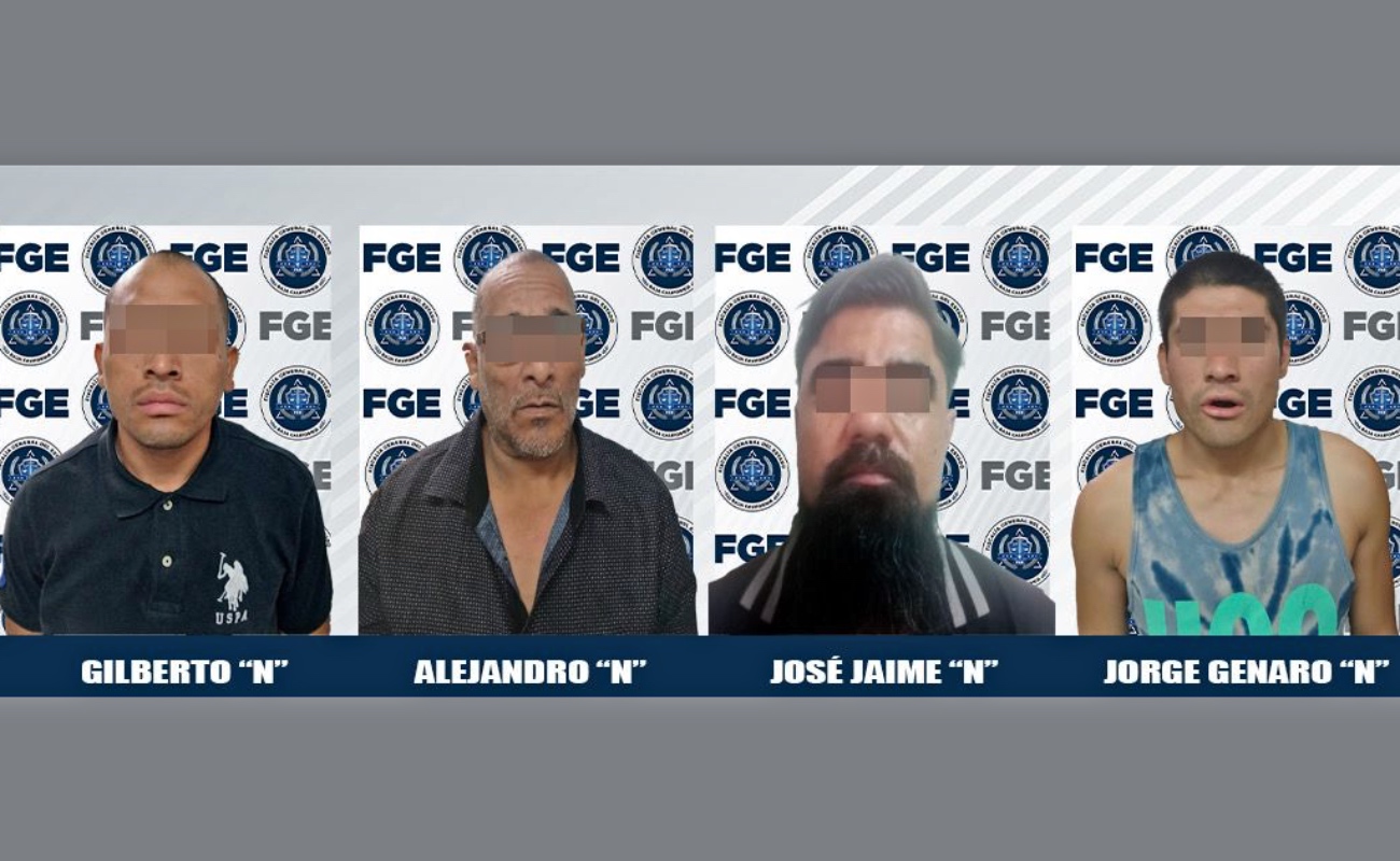 Inicia proceso penal de cuatro presuntos narcomenudistas