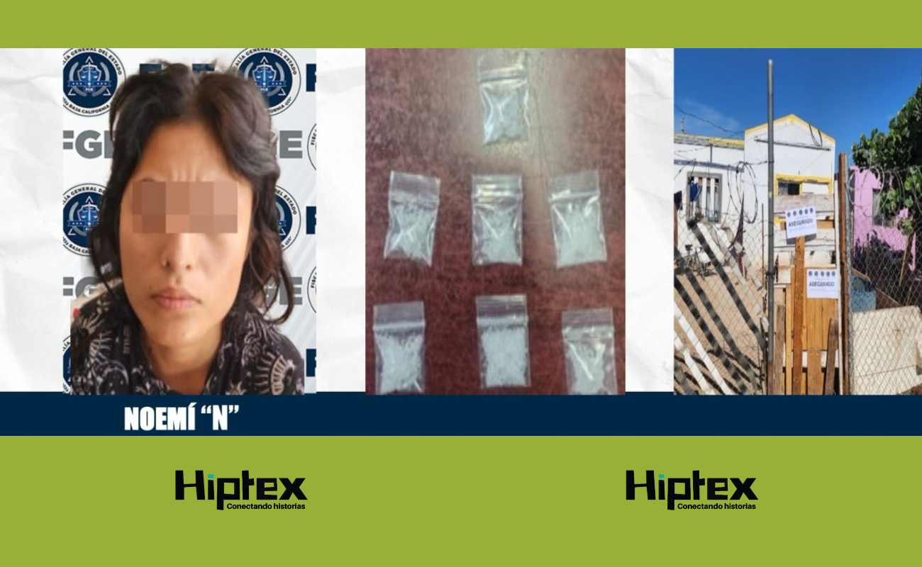 Capturan a mujer con metanfetamina durante cateo en Villas del Sol