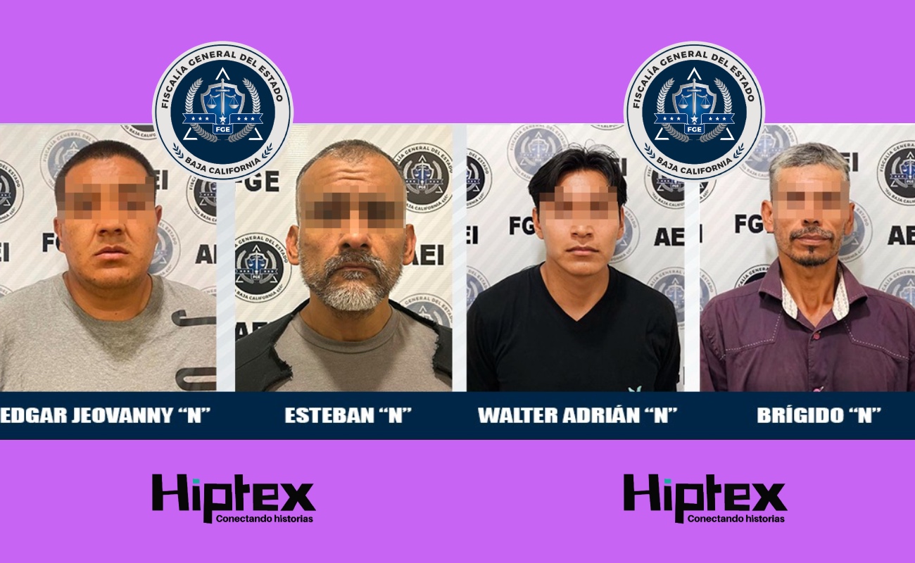Captura Agencia Estatal de Investigación a cuatro fugitivos de la justicia
