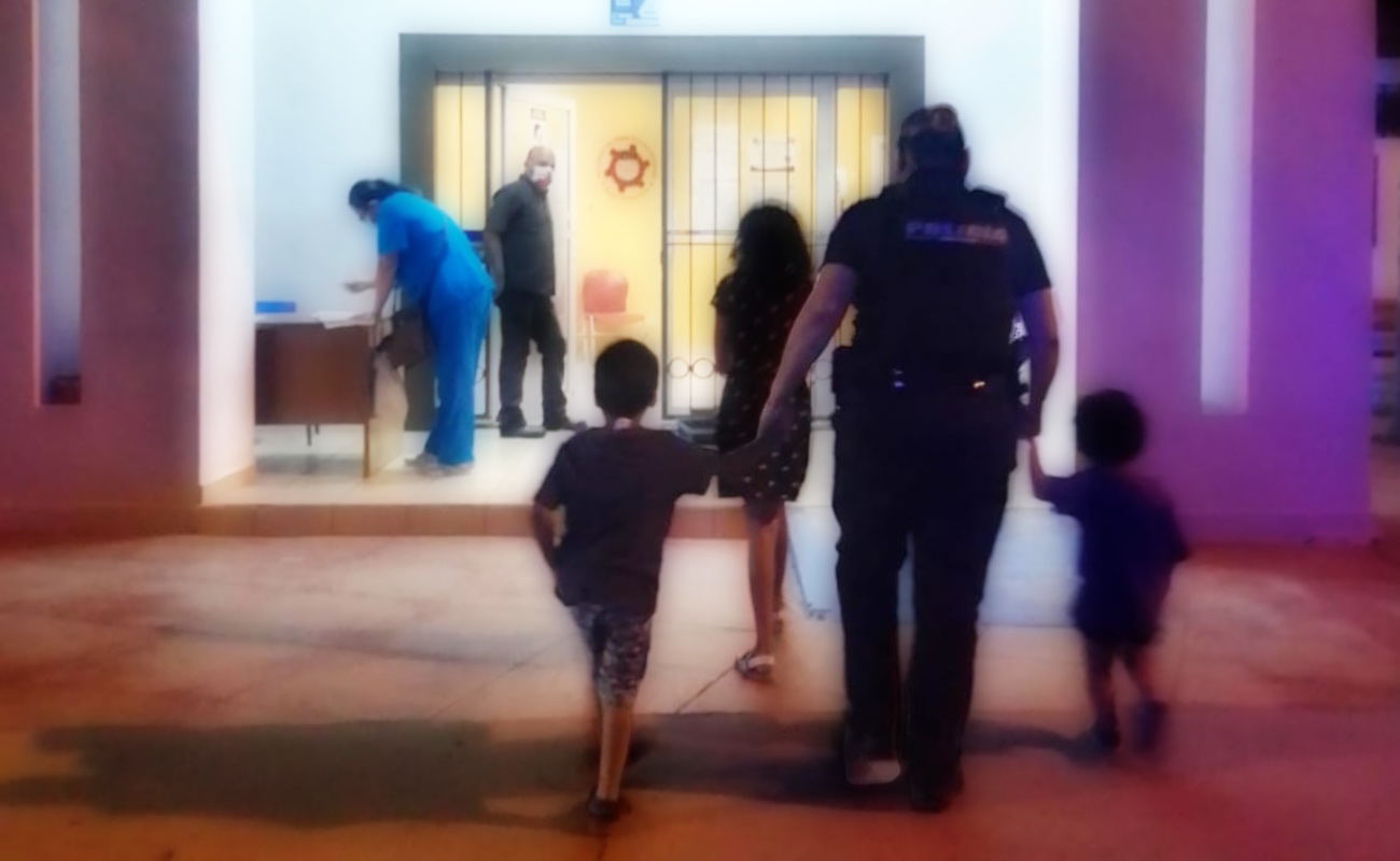 Rescatan a tres menores de edad en Villas del Prado I