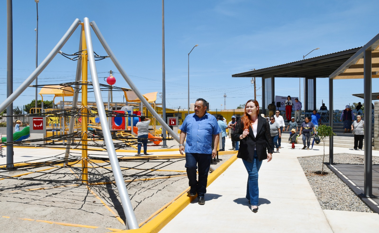 Entrega Gobierno de San Quintín obras comunitarias por más de 18 mdp