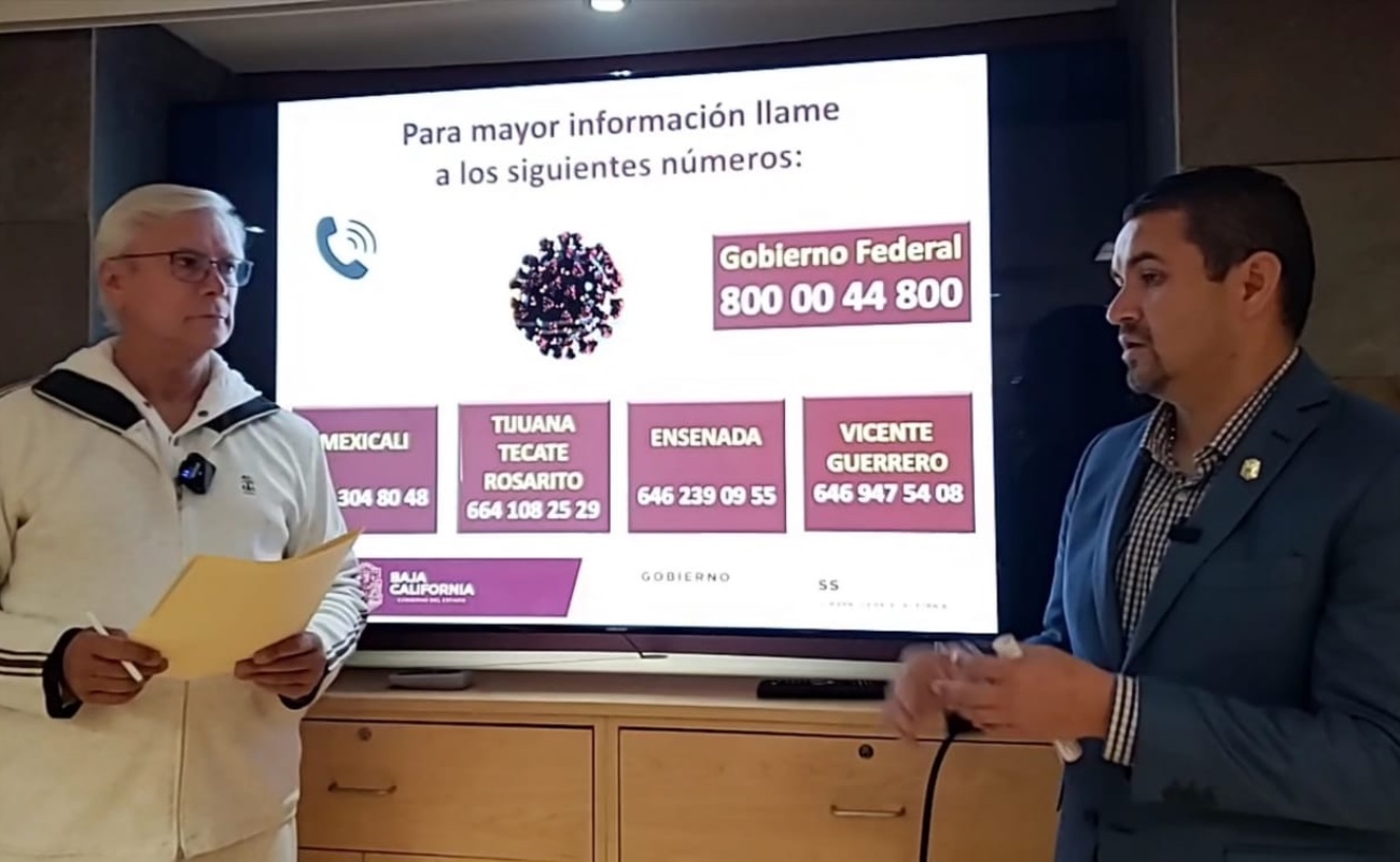Sube a once los casos confirmados de coronavirus en Baja California