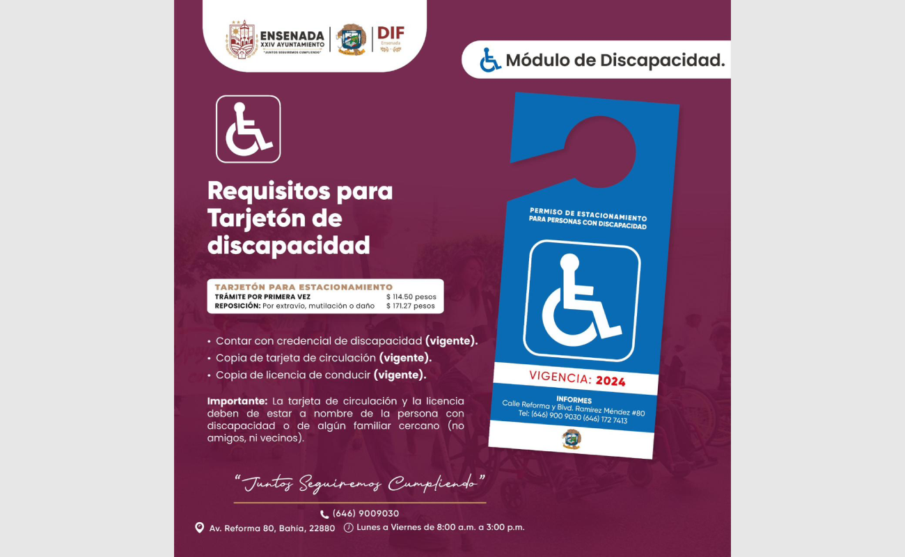 Otorga DIF Municipal credenciales y tarjetones para personas con discapacidad