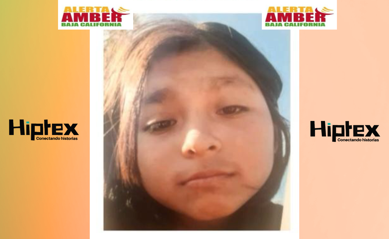 Activan Alerta Amber por una menor desaparecida en Tecate