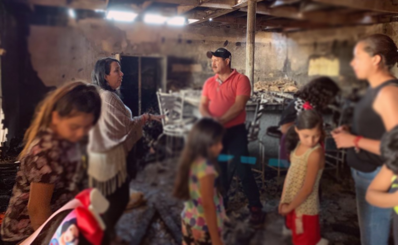 Inician etapa de recuperación familias afectadas por incendios en Playas de Rosarito