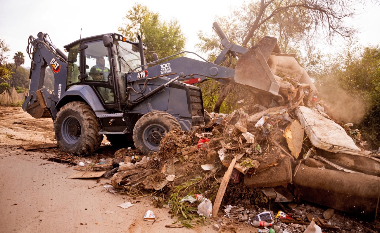 Retira Servicios Públicos 90 toneladas de basura en Lomas de la Presa