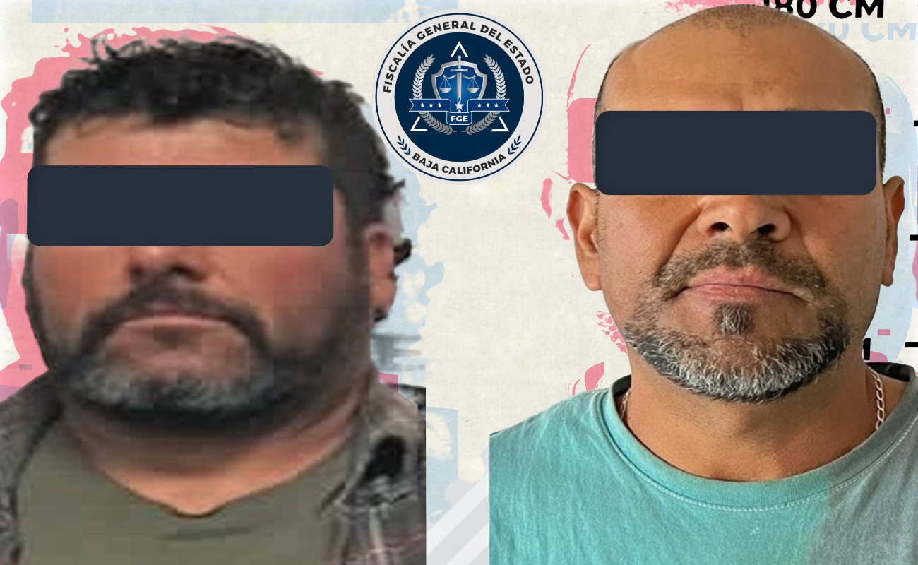 Capturan a dos sujetos buscados por homicidio en Ensenada