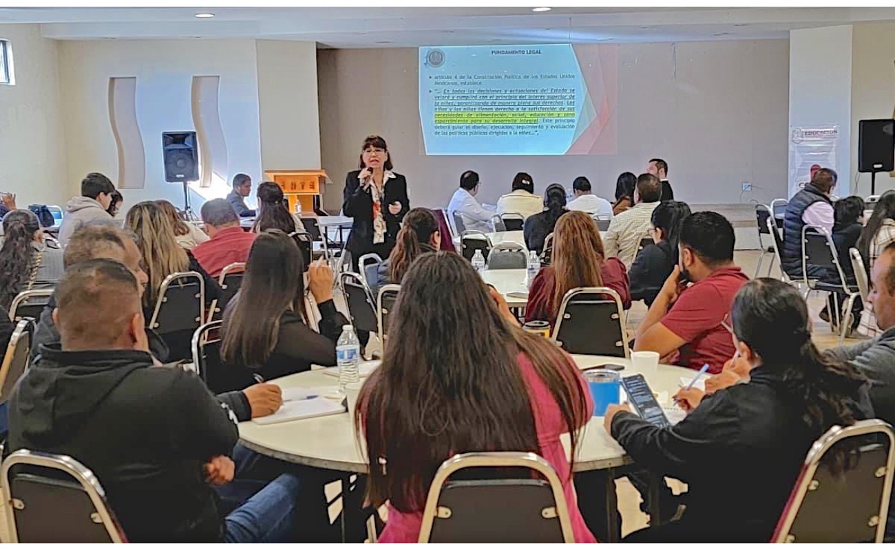 Fiscalía fortalece vínculo con el sector educativo en San Quintín