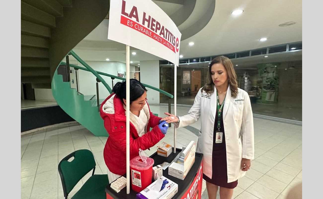 Invita IMSS BC a realizar detección oportuna del virus de la hepatitis con prueba rápida