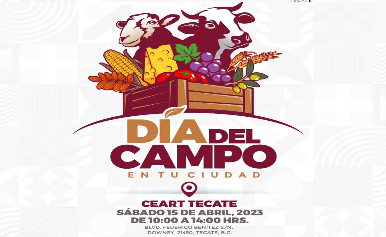 Ofrece SADER segundo “Día del campo en tu ciudad” en el CEART Tecate