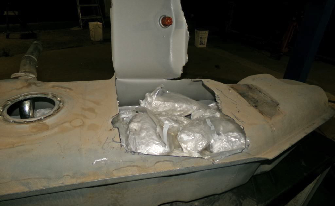 Decomisa CBP 56 kilos de metanfetamina en Garita de Otay Mesa