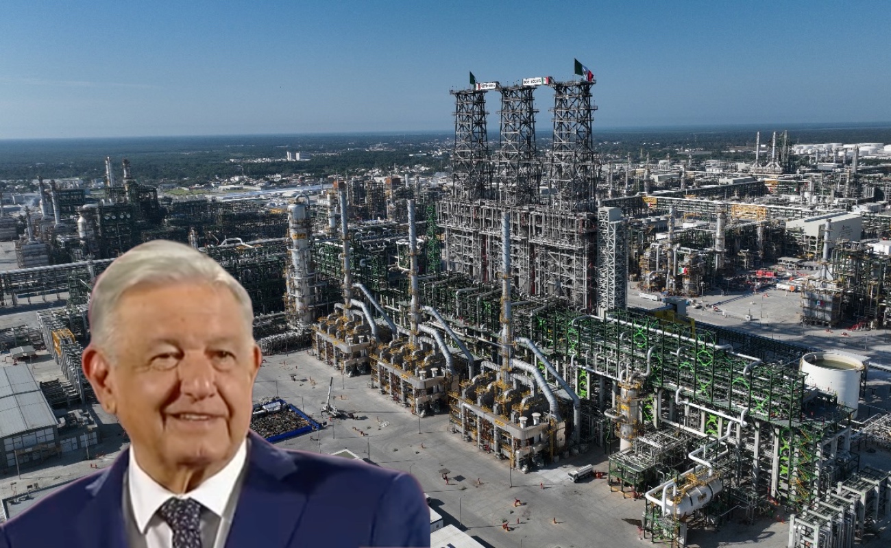 Para septiembre refinería Dos Bocas producirá el 20% de la gasolina de consumo en México: AMLO