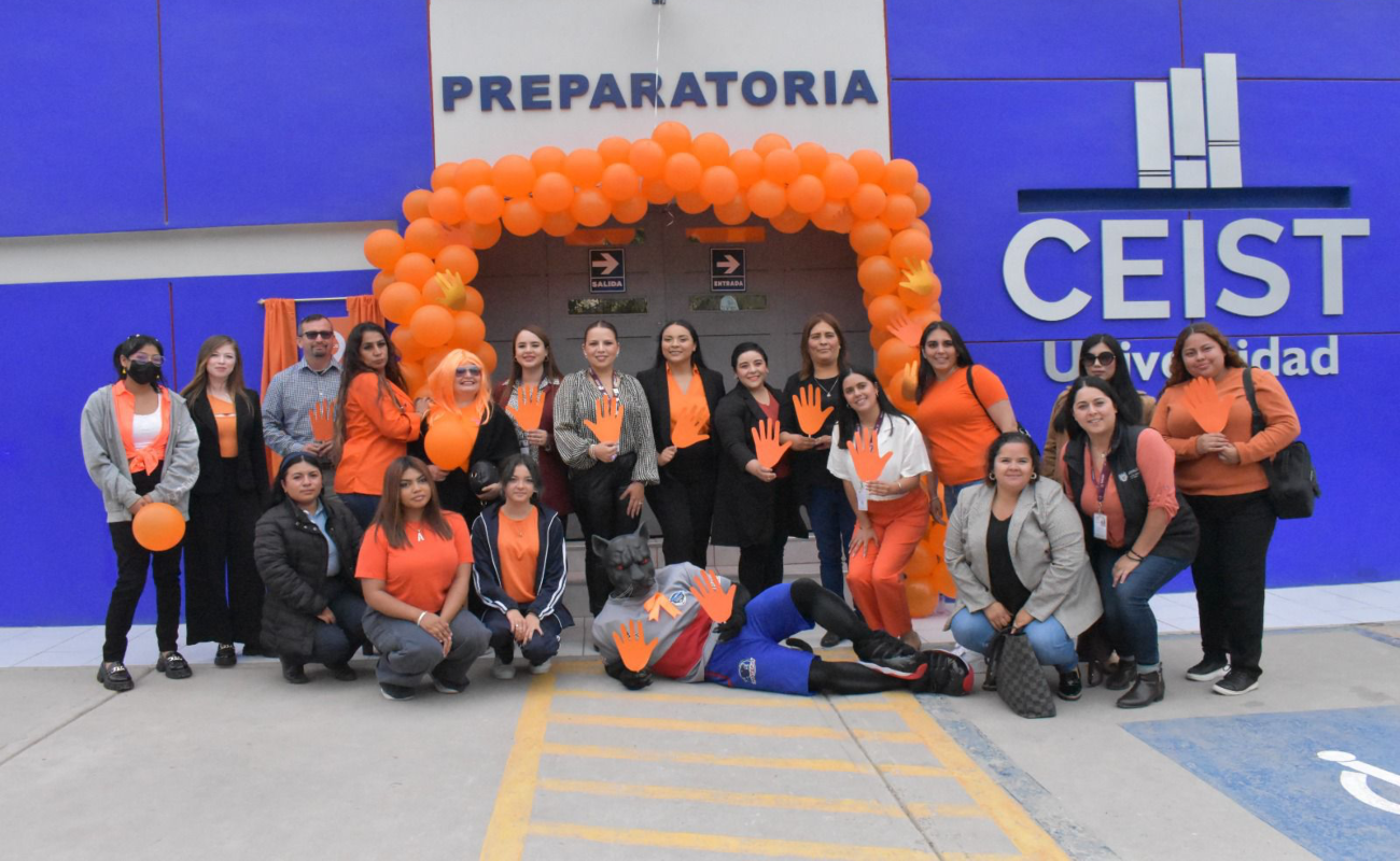 CEIST Universidad se suma a la campaña de Immujer Punto Naranja