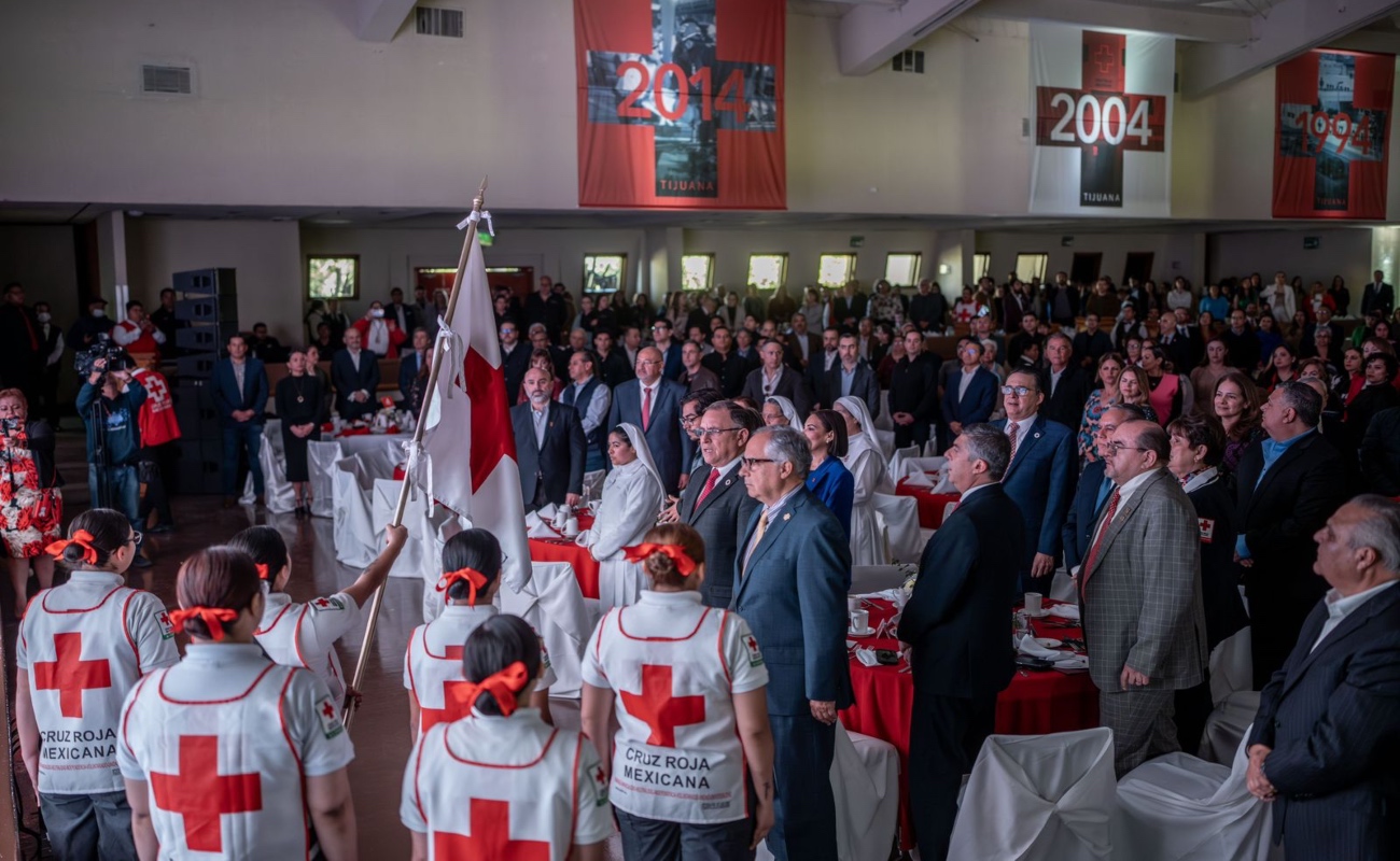 Arrancan colecta 2024 Cruz Roja Tijuana en el marco del 80 aniversario