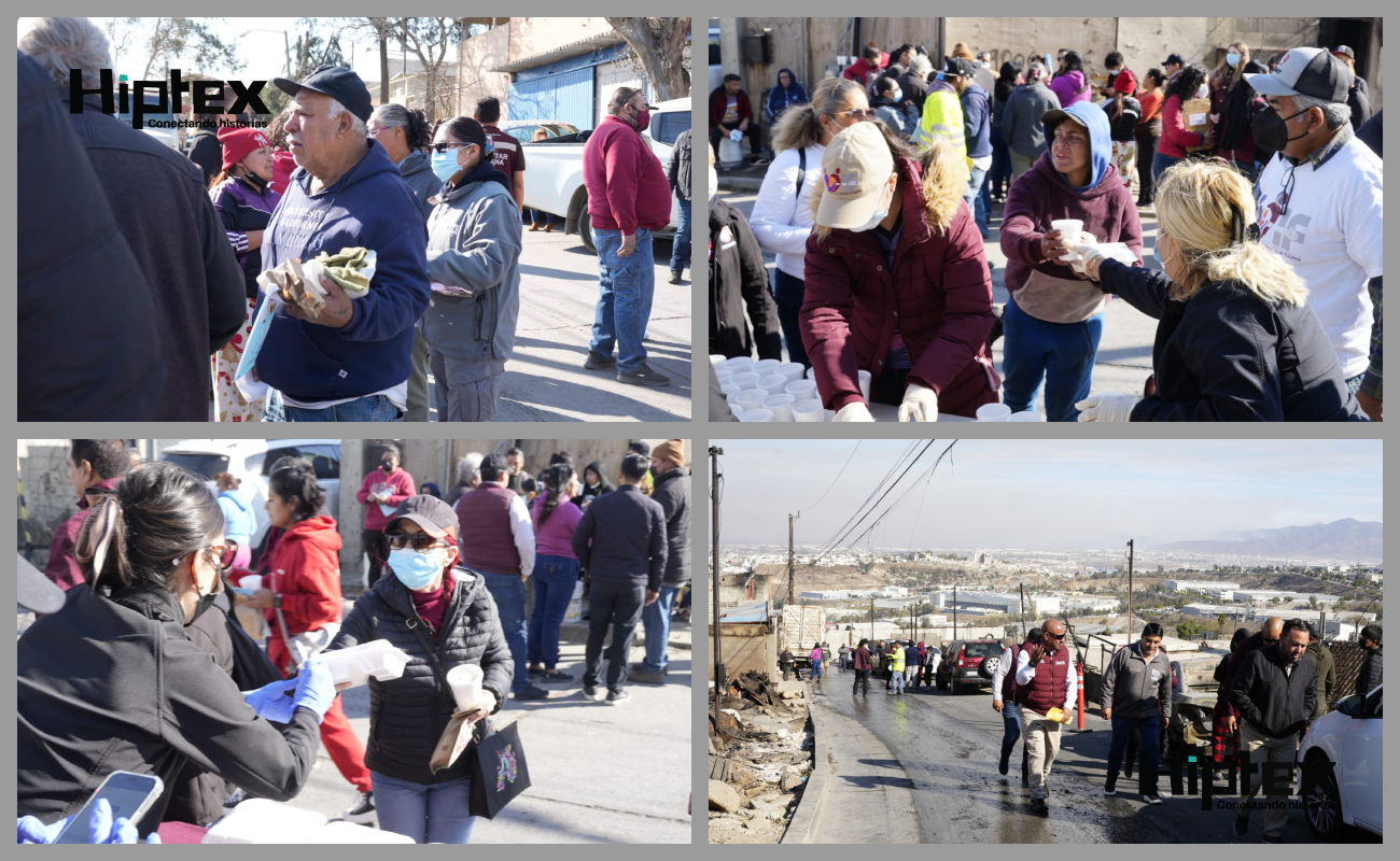 Atienden necesidades de personas afectadas por incendios: XXV Ayuntamiento de Tijuana