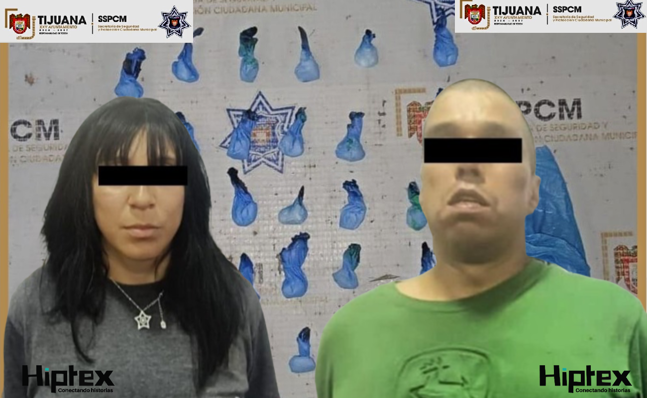 Aseguran a pareja tras persecución en colonia Panamericano