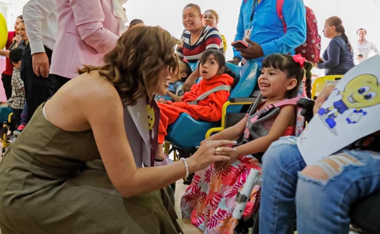 Triplica gobierno de Marina del Pilar atención a niñas, niños y adolescentes con discapacidad