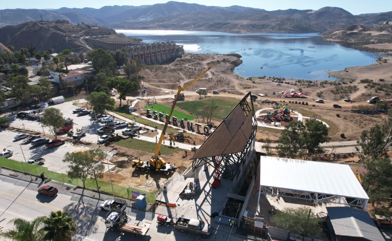 Avanza SIDURT en construcción de segunda etapa del Parque Esperanto en Tijuana